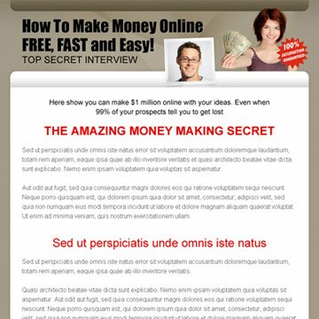 money-online-sp-012 Landing Page Design