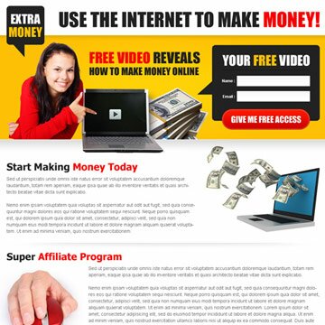 -money-online-014Landing Page Design