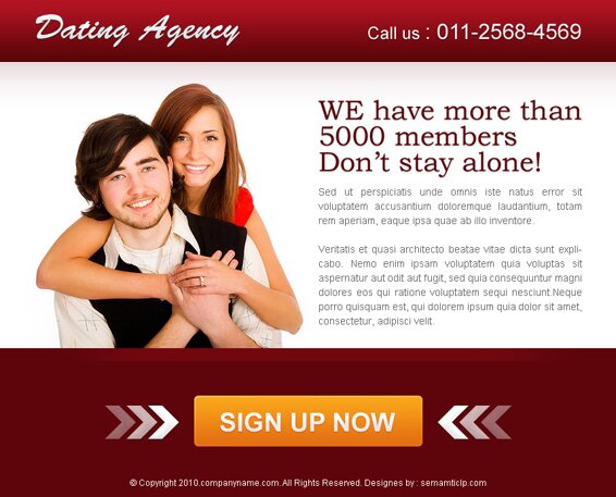 High converting adult dating ppc landing page design from http://www.semanticppv.com/category/dating/2/