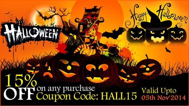 Buylandingpagedesign is offering 15% FLAT Discount on any purchase. Coupon Code : HALL15 Offer valid till 05th November'2014, So Hurry Up!